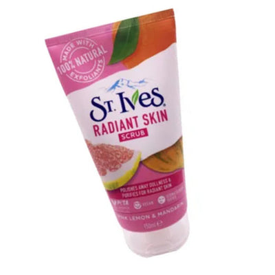 St. Ives Radiant Skin Scrub Pink Lemon & Mandarin 150ml