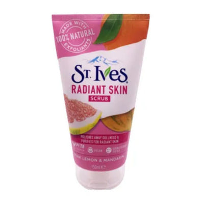 St. Ives Radiant Skin Scrub Pink Lemon & Mandarin 150ml