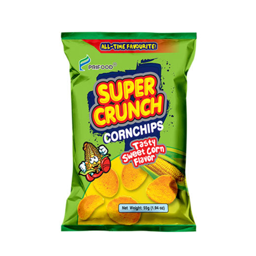 Super Crunch Corn Chips Sweet Corn 55g