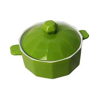 Ceramic Sauce Pot Green