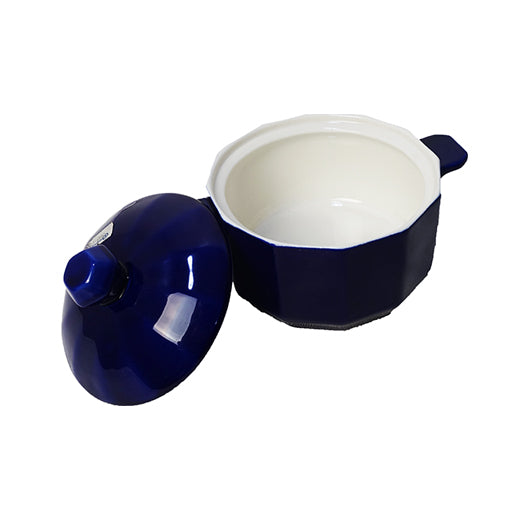 Ceramic Sauce Pot Blue