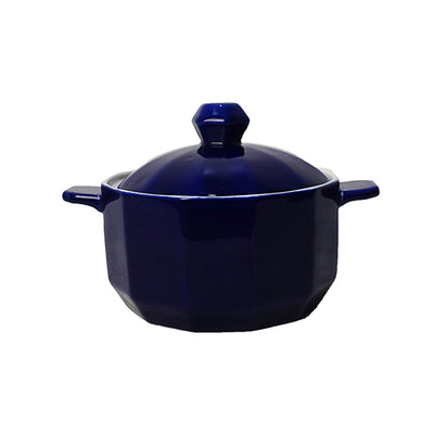 Ceramic Sauce Pot Blue