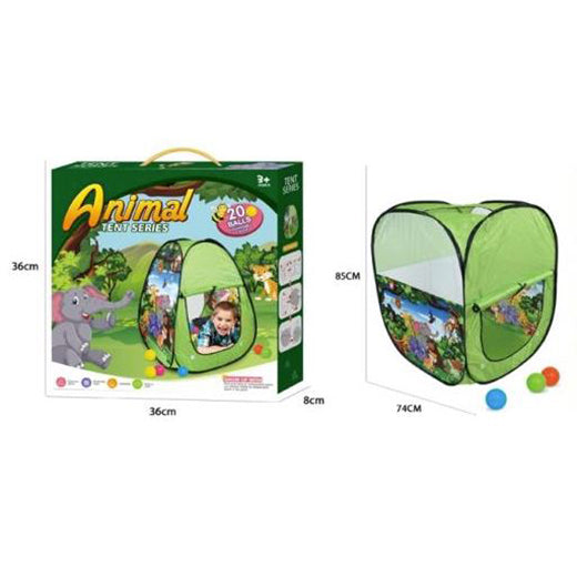 Animal Tent Series with 20 Balls