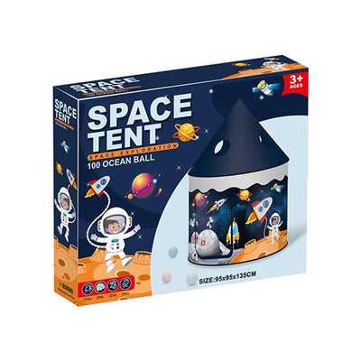 Space Tent Space Exploration with 100 Ocean Ball