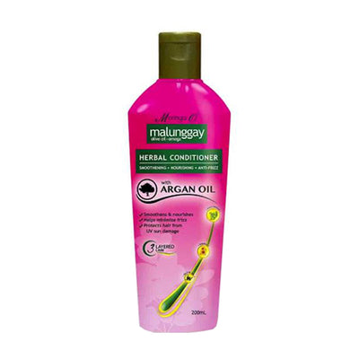 Moringa-02 (Malunggay Olive Oil Omega) Herbal Smoothening + Anti-Frizz Conditioner With Argan Oil 200ML