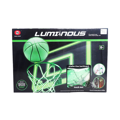 Luminous Basketball Ring Glow in the Dark Playset
