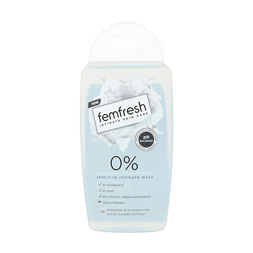 Femfresh 0% Sensitive Intimate Wash 250mL