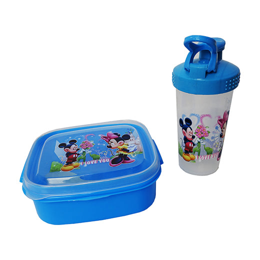 Character Lunch Box + Bottle Set