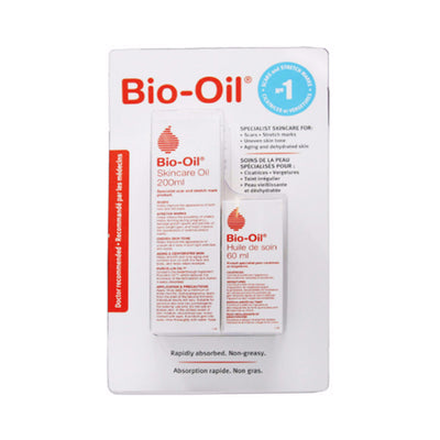 Bio-Oil Skincare Oil Rapidly Absorbed 200ml+60ml 2packs
