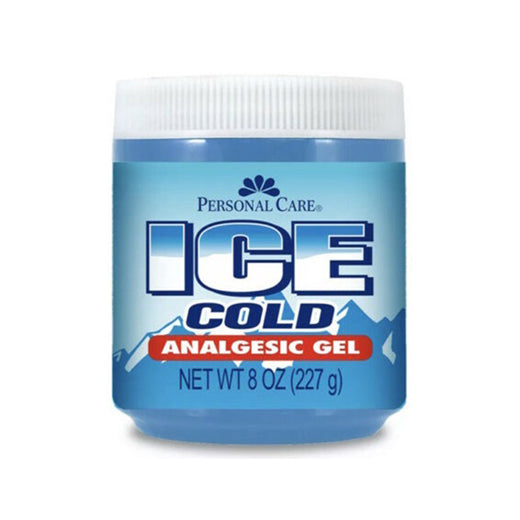 Personal Care Ice Cold Analgesic Gel 8oz