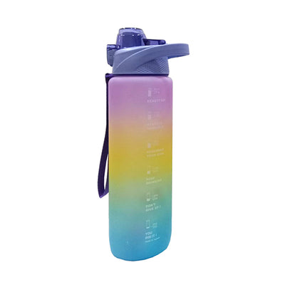 Water Bottle Tri-Color 1L