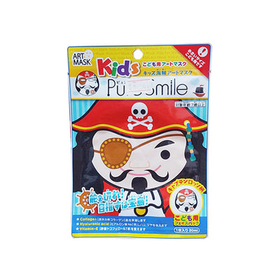 Pure Smile Kids Pirates Art Mask Captain Rosso