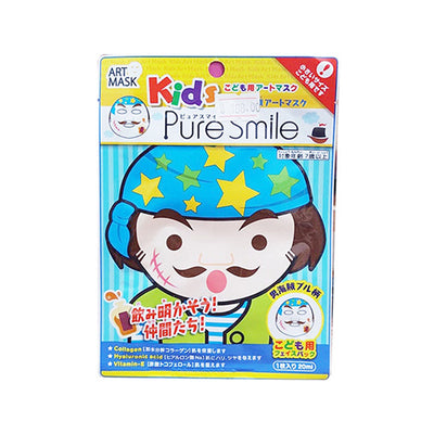 Pure Smile Kids Pirates Art Facial Mask Men Pirate Bull