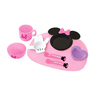 Minnie Mouse Icon Baby Tableware Set Pink