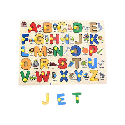 Whiz Kidsz Educational Wooden Puzzle Alphabet