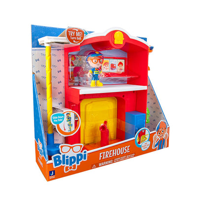 Blippi Firehouse Playset