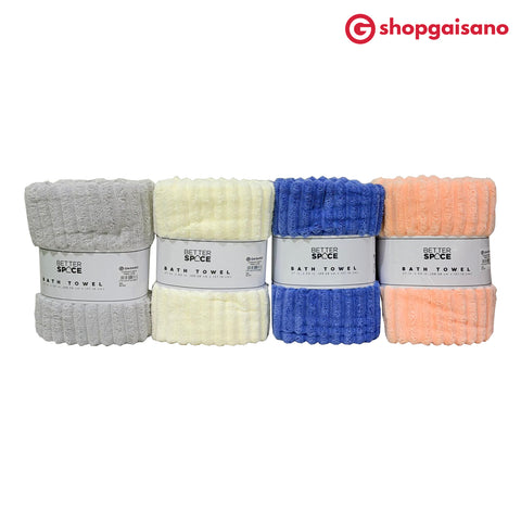 BETTER SPACE Bath Towel 27x54 Inches