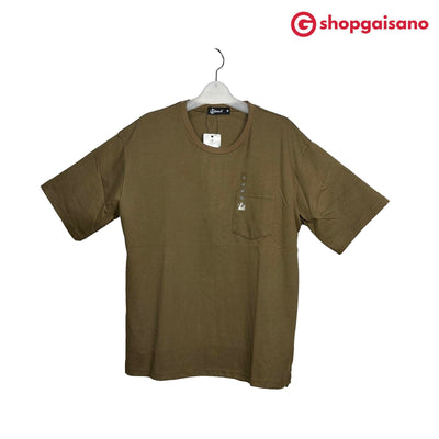 URBAN G Men's T-Shirt Olive Brown GU-01