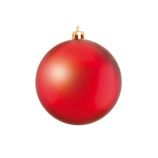 Christmas Ball Matte Red 20cm