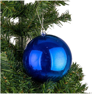 Christmas Ball Shinny Blue 25cm