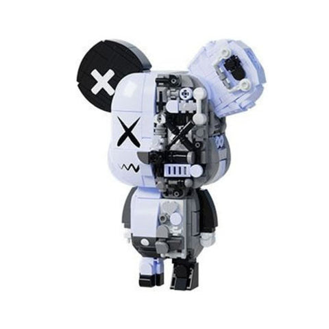 Jaki Magnet Bear Building Blocks Grey
