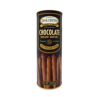 Dolcetto Chocolate Rolled Wafers 85g