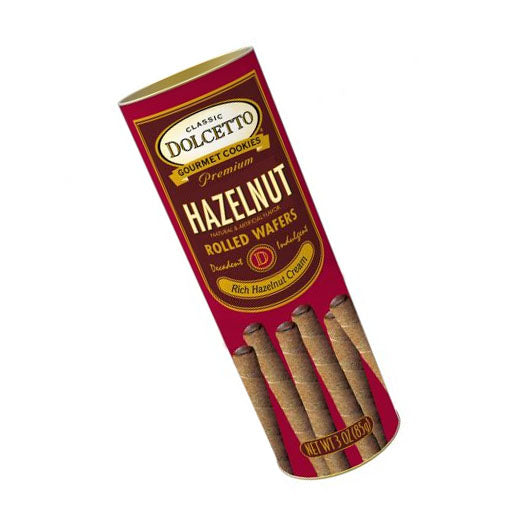 Dolcetto Hazelnut Rolled Wafers 85g
