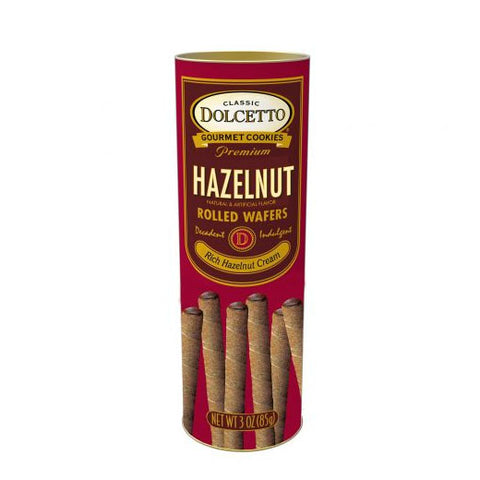 Dolcetto Hazelnut Rolled Wafers 85g