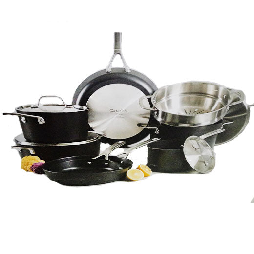 Sur La Table Hard Anodized Non Stick Cook Ware 12 Pieces Set