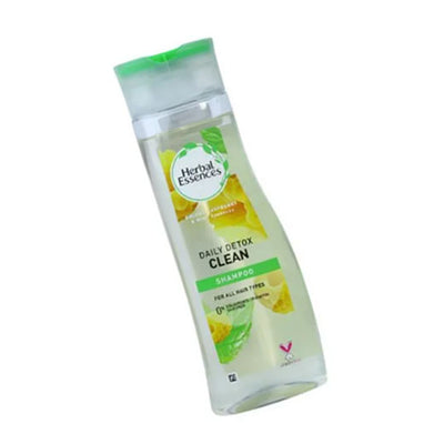 Herbal Essences Daily Detox Clean Shampoo Golden Raspberry & Mint Essences 400ml