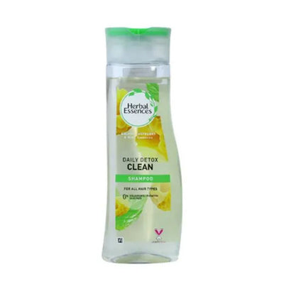 Herbal Essences Daily Detox Clean Shampoo Golden Raspberry & Mint Essences 400ml