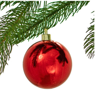 Christmas Ball Shinny Red 12cm