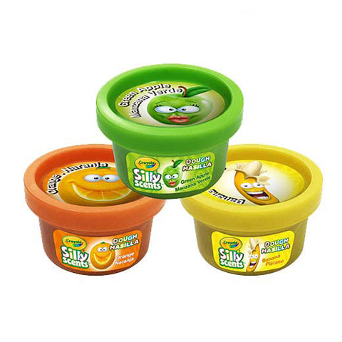 Crayola Silly Scents Dough 3 dough tubs