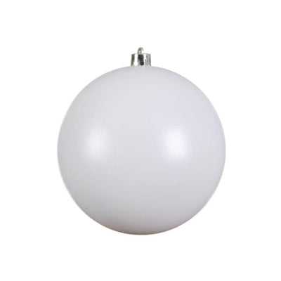 Christmas Ball Matte White White 20cm