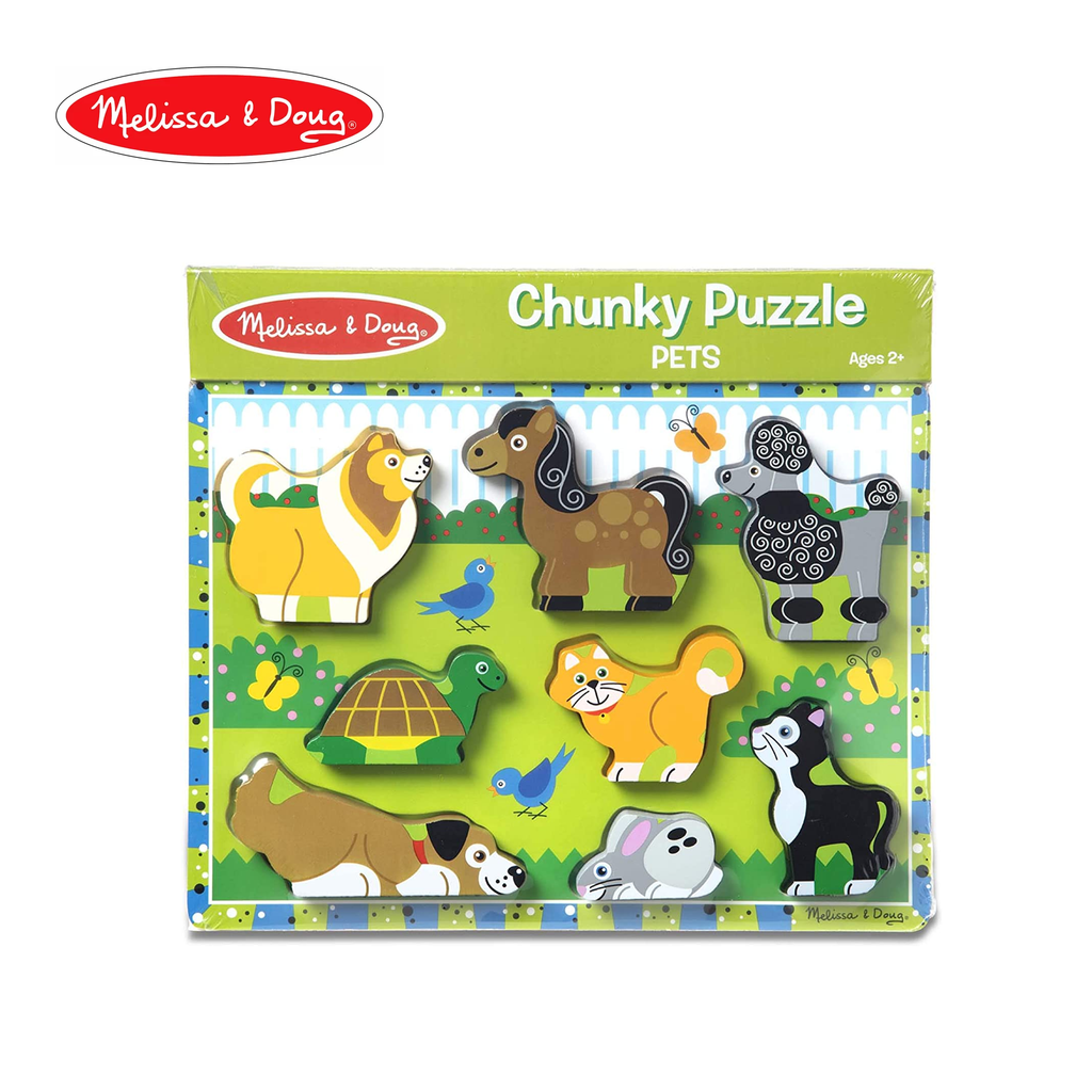 Melissa & Doug Chunky Puzzles - Pets