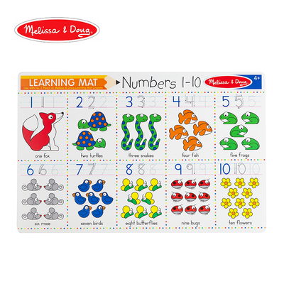 Melissa & Doug Learning Mat - Numbers 1-10