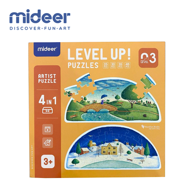 Mideer Level Up! 4 in 1 Puzzle Level 3