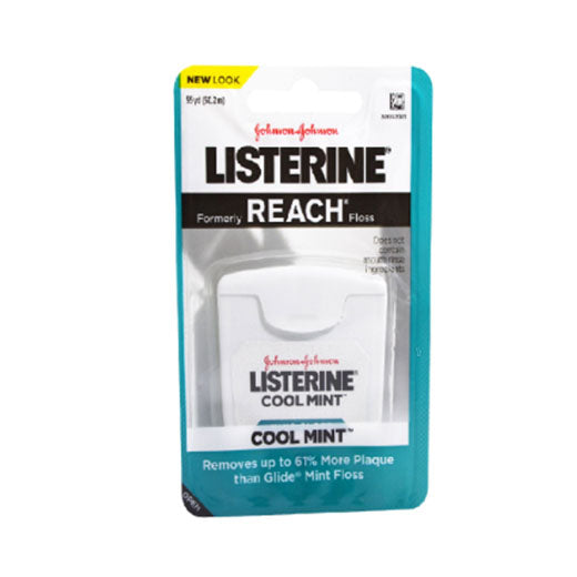 JOHNSON & JOHNSON Listerine Reach Cool Mint Floss 55yd