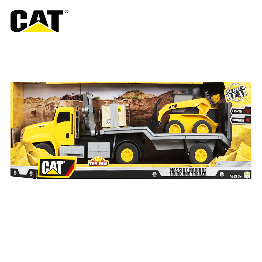 CAT Massive Machine: Truck and Trailer