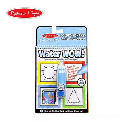 Melissa & Doug On-the-Go Water Wow - Colors & Shapes