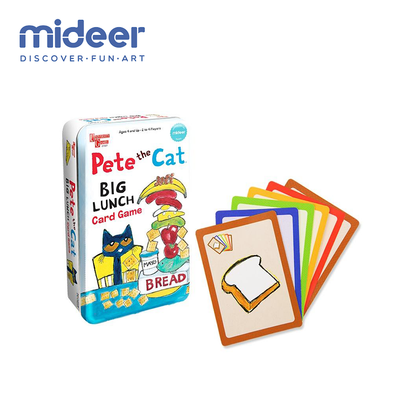 Mideer Pete The Cat Big Lunch Card Game