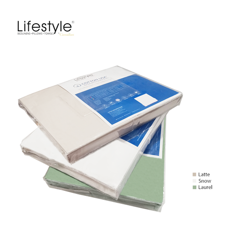 Lifestyle Cotton USA- 300 Thread Count Plain- 3PC Set- Queen