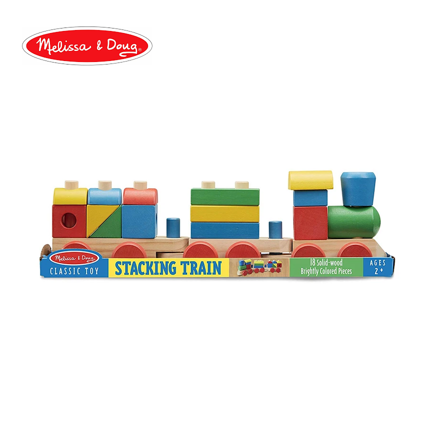 Melissa & Doug Classic Toy - Stacking Train