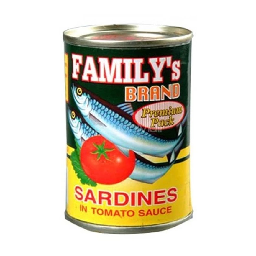 FAMILYS EOC SARDINES GREEN 155G