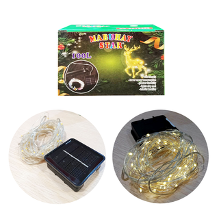 Mabuhay Star 100L Solar Copper Christmas Light- Warm White