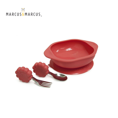 Marcus & Marcus Toddler Mealtime Set - Red Lion