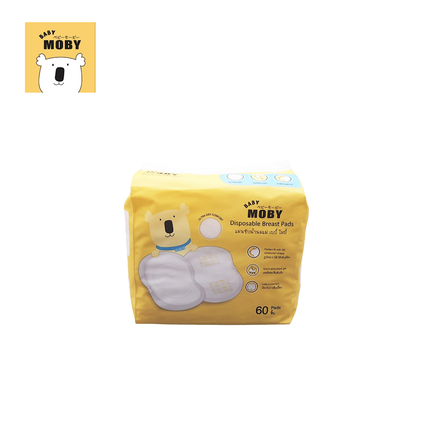 Baby Moby Disposable Breast Pads 60 Pads