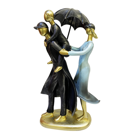 Family of Three Figurine