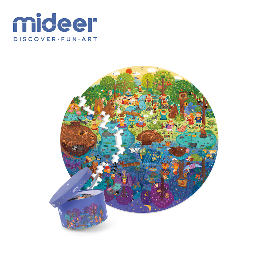 Mideer a Day in the Forest Puzzle