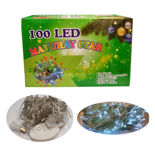 Mabuhay Star Christmas Ice Bar LED Light 100L - White